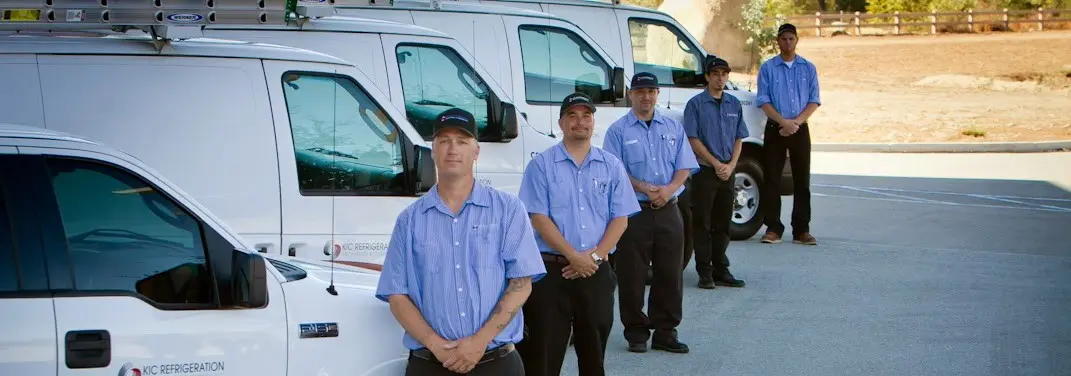 KIC Refrigeration crew ready for Mini Split Repair jobs across Bakersfield