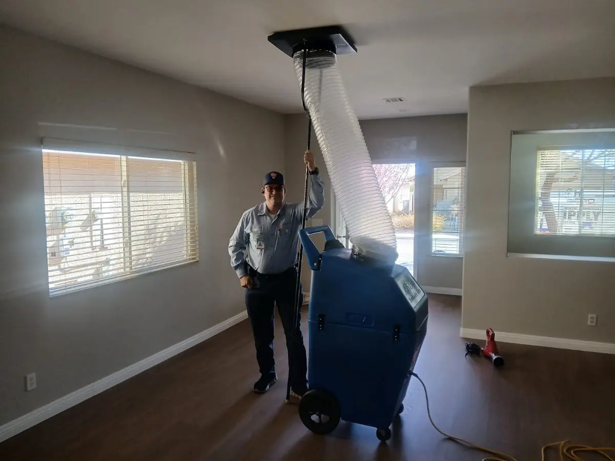 Professional AC Repair work inside a Bakersfield home